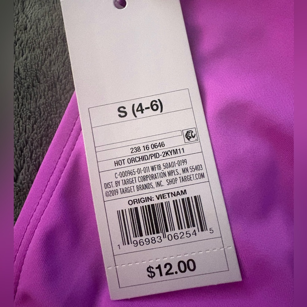 🩷wild fable • hot orchid bandeau top • S (4-6) • NWT - Picture 5 of 6